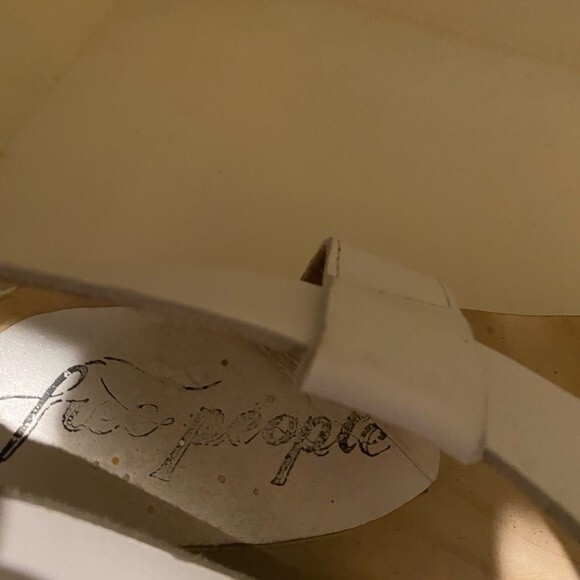 Free People white clog sandals size 40 - Picture 9 of 9